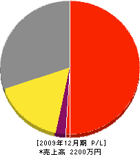 関口建材 損益計算書 2009年12月期 関口建材 損益計算書 2009年12月期