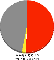 宮崎造園土木 損益計算書 2010年12月期 宮崎造園土木 損益計算書 2010年12月期