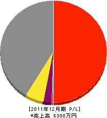 島幸建設 損益計算書 2011年12月期 島幸建設 損益計算書 2011年12月期