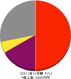 渡部昭男 損益計算書 2011年12月期 渡部昭男 損益計算書 2011年12月期