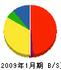 細谷電業社 貸借対照表 2009年1月期 細谷電業社 貸借対照表 2009年1月期