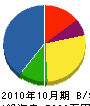 渡辺建業 貸借対照表 2010年10月期 渡辺建業 貸借対照表 2010年10月期