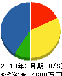 アース・キャスト 貸借対照表 2010年3月期 アース・キャスト 貸借対照表 2010年3月期