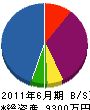 木村電気 貸借対照表 2011年6月期 木村電気 貸借対照表 2011年6月期