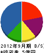 ティーエス・ハマモト 貸借対照表 2012年9月期 ティーエス・ハマモト 貸借対照表 2012年9月期