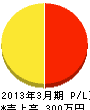 裕伸 損益計算書 2013年3月期 裕伸 損益計算書 2013年3月期