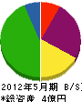 ナニワシステム 貸借対照表 2012年5月期 ナニワシステム 貸借対照表 2012年5月期