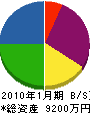 関東電気自主検査協会 貸借対照表 2010年1月期 関東電気自主検査協会 貸借対照表 2010年1月期