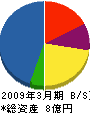 武蔵野電機 貸借対照表 2009年3月期 武蔵野電機 貸借対照表 2009年3月期