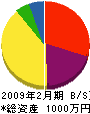 ヤカタ工業 貸借対照表 2009年2月期 ヤカタ工業 貸借対照表 2009年2月期