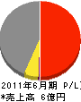 フジコンストラクト 損益計算書 2011年6月期 フジコンストラクト 損益計算書 2011年6月期