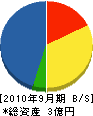 伊藤工業 貸借対照表 2010年9月期 伊藤工業 貸借対照表 2010年9月期