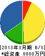 三工サービス 貸借対照表 2013年3月期 三工サービス 貸借対照表 2013年3月期