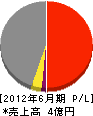 三成工業 損益計算書 2012年6月期 三成工業 損益計算書 2012年6月期