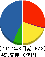 入交道路施設 貸借対照表 2012年3月期 入交道路施設 貸借対照表 2012年3月期