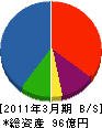アエラホーム 貸借対照表 2011年3月期 アエラホーム 貸借対照表 2011年3月期
