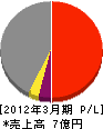 ニッタン電工 損益計算書 2012年3月期 ニッタン電工 損益計算書 2012年3月期