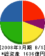三菱樹脂 貸借対照表 2008年3月期 三菱樹脂 貸借対照表 2008年3月期