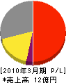 東洋商事 損益計算書 2010年3月期 東洋商事 損益計算書 2010年3月期