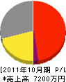 ひかり化成 損益計算書 2011年10月期 ひかり化成 損益計算書 2011年10月期