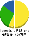 田中園芸 貸借対照表 2009年12月期 田中園芸 貸借対照表 2009年12月期