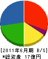 昭和 貸借対照表 2011年6月期 昭和 貸借対照表 2011年6月期