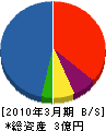 東和ランドテック 貸借対照表 2010年3月期 東和ランドテック 貸借対照表 2010年3月期