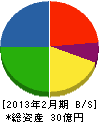 リンペイ 貸借対照表 2013年2月期 リンペイ 貸借対照表 2013年2月期