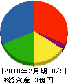 愛知防* 貸借対照表 2010年2月期 愛知防* 貸借対照表 2010年2月期