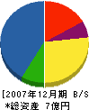 藤田観光工営 貸借対照表 2007年12月期 藤田観光工営 貸借対照表 2007年12月期
