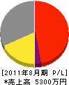 サクセン山梨 損益計算書 2011年8月期 サクセン山梨 損益計算書 2011年8月期