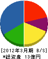 ナカムラ 貸借対照表 2012年3月期 ナカムラ 貸借対照表 2012年3月期