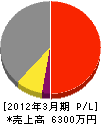 ウェルテック 損益計算書 2012年3月期 ウェルテック 損益計算書 2012年3月期