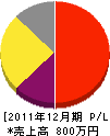 大沢園芸 損益計算書 2011年12月期 大沢園芸 損益計算書 2011年12月期