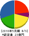 屋根技術研究所 貸借対照表 2010年5月期 屋根技術研究所 貸借対照表 2010年5月期