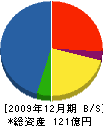 アライドテレシス 貸借対照表 2009年12月期 アライドテレシス 貸借対照表 2009年12月期