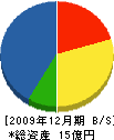 齋藤建設 貸借対照表 2009年12月期 齋藤建設 貸借対照表 2009年12月期