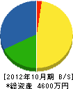 太陽グリーン 貸借対照表 2012年10月期 太陽グリーン 貸借対照表 2012年10月期