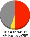 所神根建設 損益計算書 2011年12月期 所神根建設 損益計算書 2011年12月期