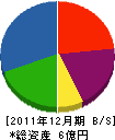 メーシック 貸借対照表 2011年12月期 メーシック 貸借対照表 2011年12月期