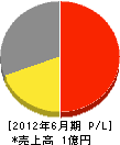 ワタナベ建材土木 損益計算書 2012年6月期 ワタナベ建材土木 損益計算書 2012年6月期