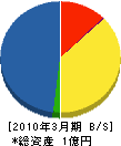 新栄 貸借対照表 2010年3月期 新栄 貸借対照表 2010年3月期
