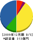 太平ビルサービス 貸借対照表 2009年12月期 太平ビルサービス 貸借対照表 2009年12月期