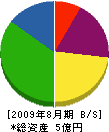 伊藤電気 貸借対照表 2009年8月期 伊藤電気 貸借対照表 2009年8月期