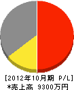 ひかり化成 損益計算書 2012年10月期 ひかり化成 損益計算書 2012年10月期