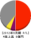 村瀬組 損益計算書 2012年9月期 村瀬組 損益計算書 2012年9月期