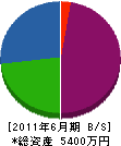 シンコーエレリプライ 貸借対照表 2011年6月期 シンコーエレリプライ 貸借対照表 2011年6月期