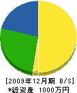 藤関造園 貸借対照表 2009年12月期 藤関造園 貸借対照表 2009年12月期