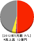 櫻井千田 損益計算書 2012年5月期 櫻井千田 損益計算書 2012年5月期