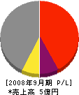工研建設 損益計算書 2008年9月期 工研建設 損益計算書 2008年9月期